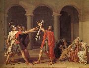 Jacques-Louis David, Oath of the Horatii